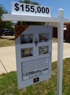 custom falconhead west for sale sign